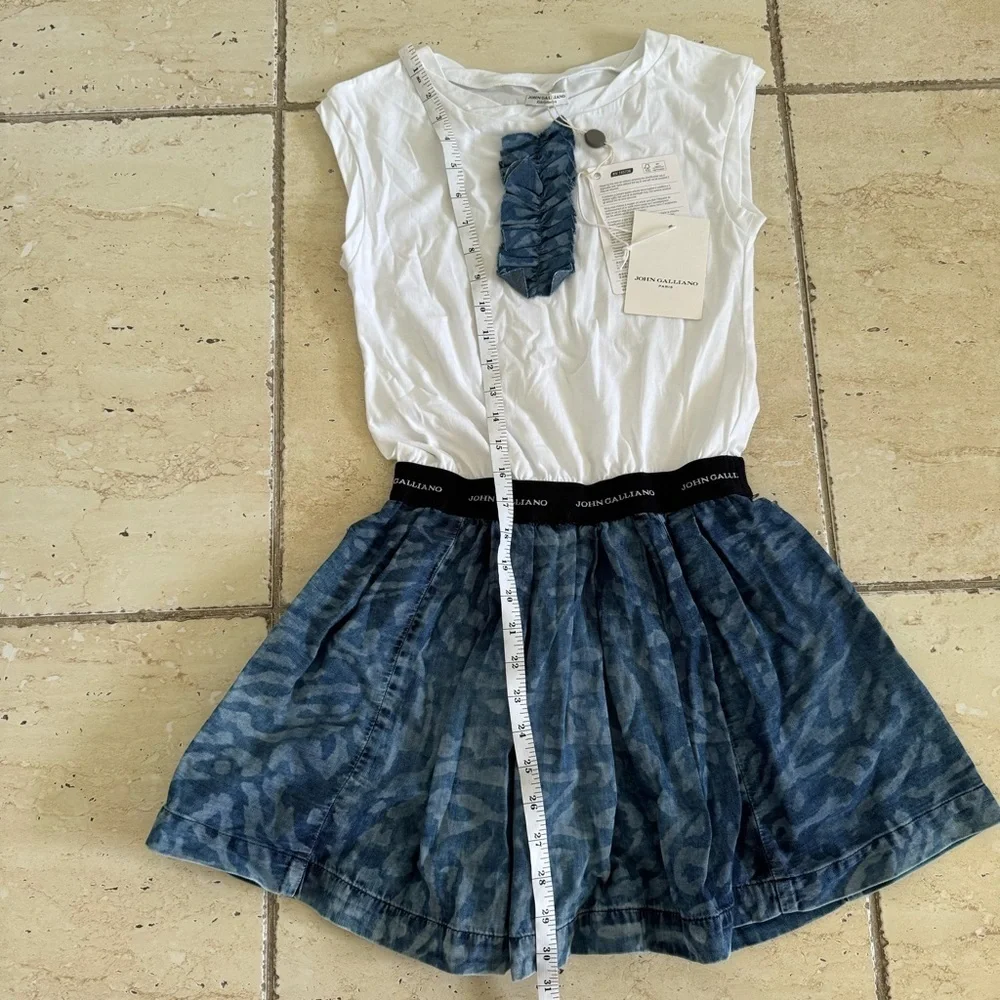 NWT! John Galliano Girls Dress, Size 10